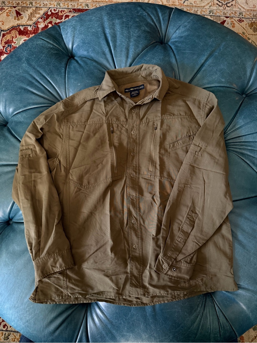 Exofficio Men's Field Jacket in Olive M